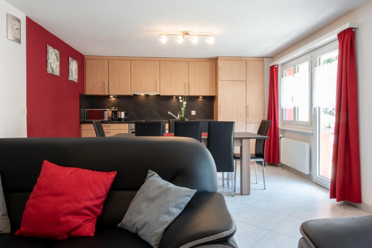 Апартаменты Haus Aurora Саас-Грунд Экстерьер фото